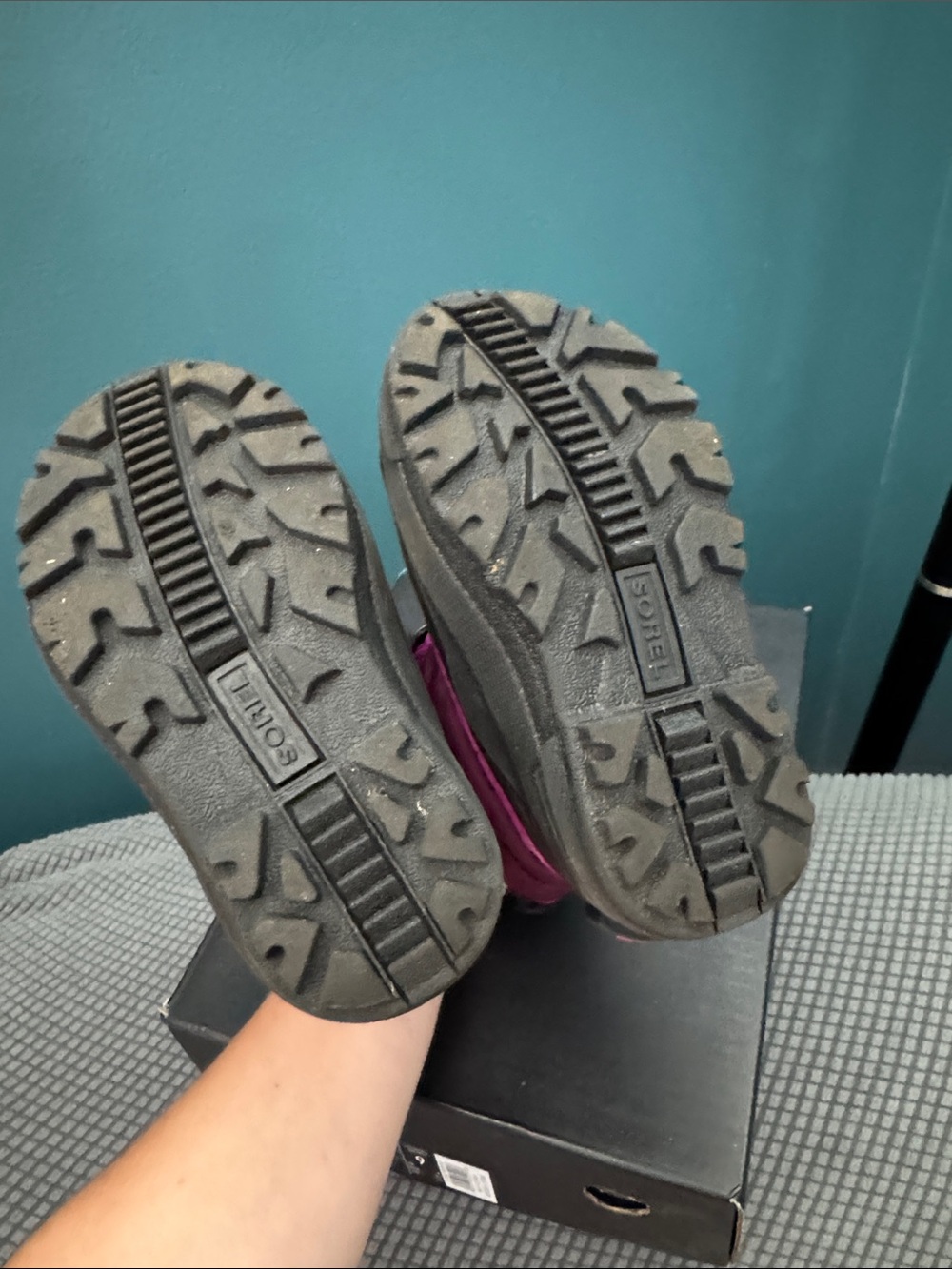 Sorel Girls' Pink & Purple Winter Boots - Picture 5 of 8